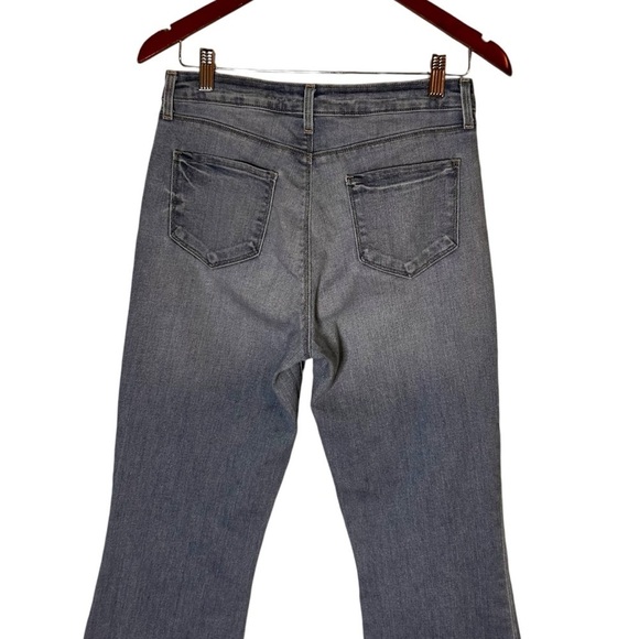 L'AGENCE Kendra High-Rise Crop Flare Jeans - Picture 8 of 13